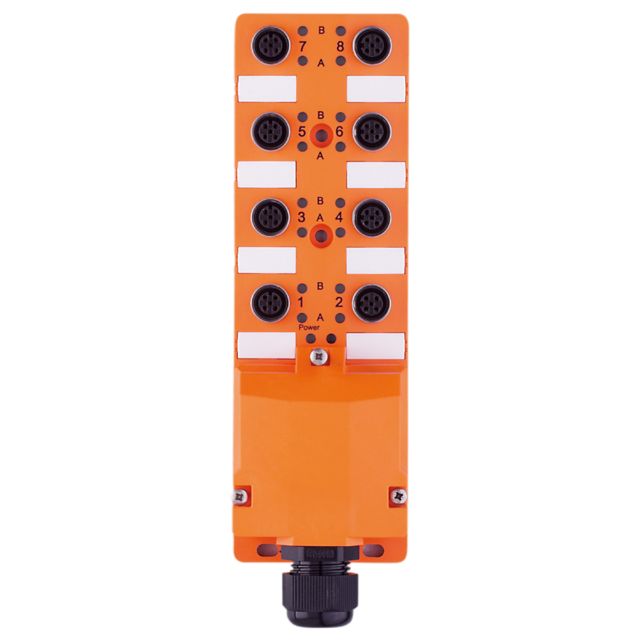 ifm electronic EBT Series Sensor Box, M12, 8 port
