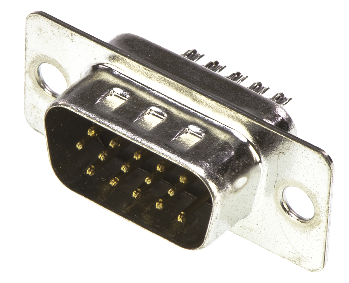 ASSMANN WSW A-HDS 15 Way Cable Mount D-sub Connector Plug