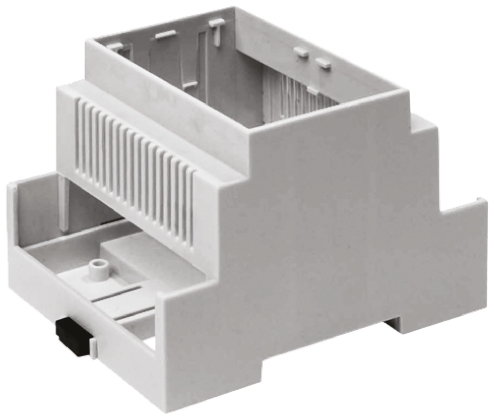 CAMDENBOSS Vented Enclosure Type CNMB Series , 160 x 58 x 90mm, Polycarbonate DIN Rail Enclosure