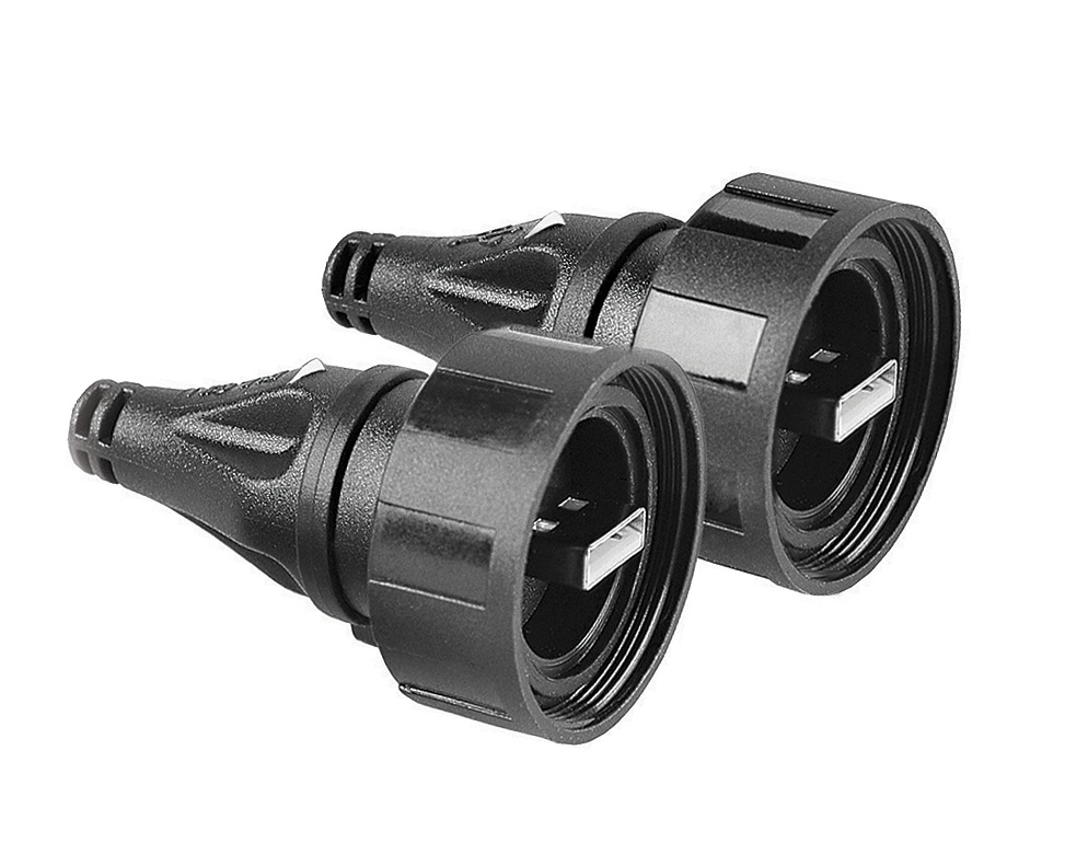 Bulgin USB 2.0, Male USB A to Male USB A, 5m