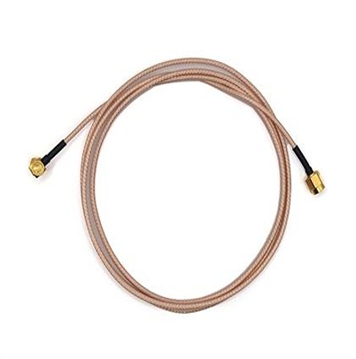 Mueller Electric BU Series Male SMA Right Angle to Male SMA Straight, 1500 mm 50 Ω