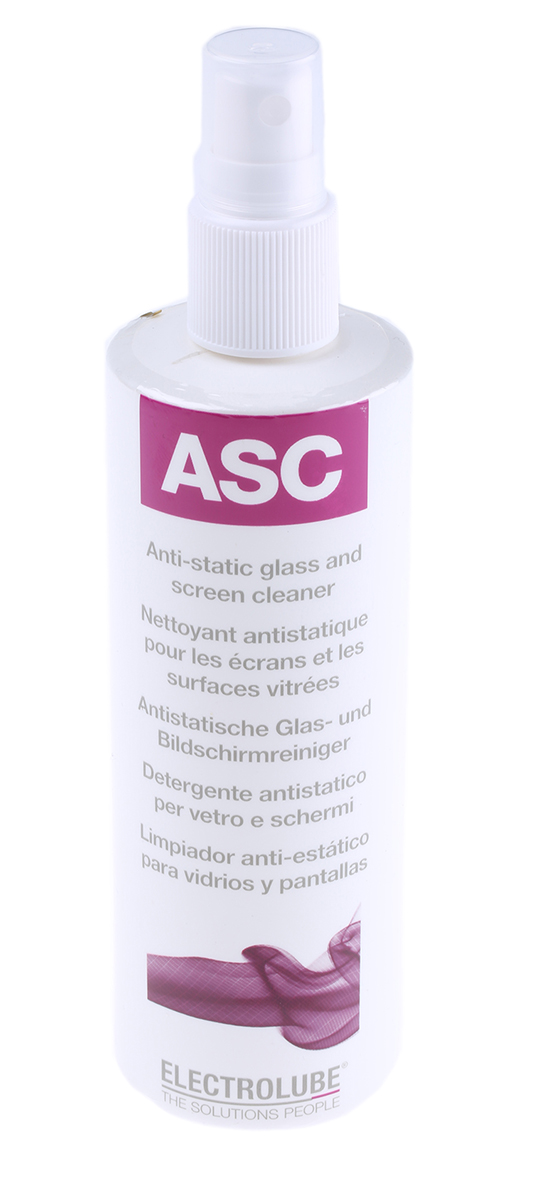 Electrolube 250ml Anti-Static Glass Cleaner