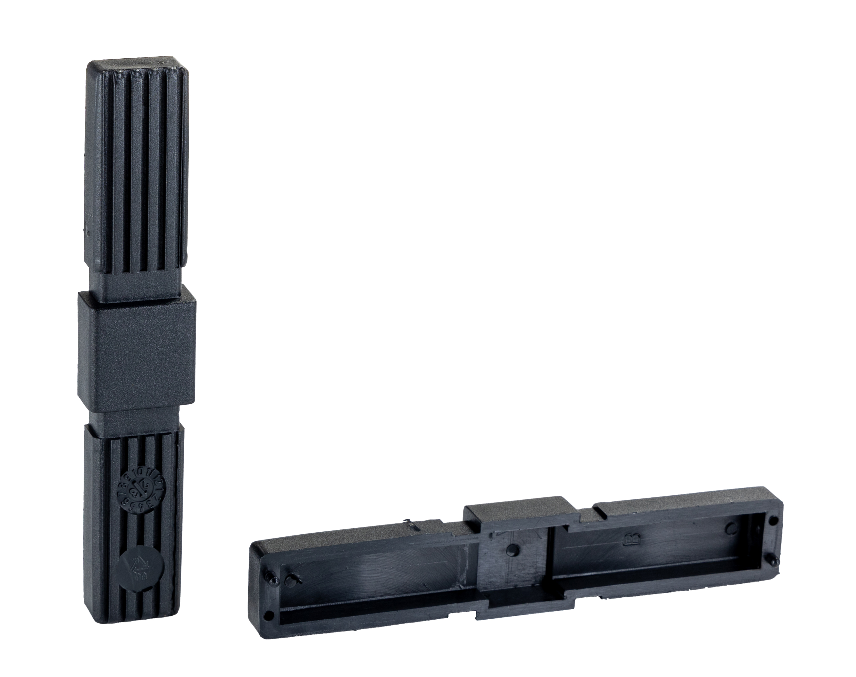 RS PRO Tube Connector, Straight Square Tube Connector, Strut Profile 25 mm
