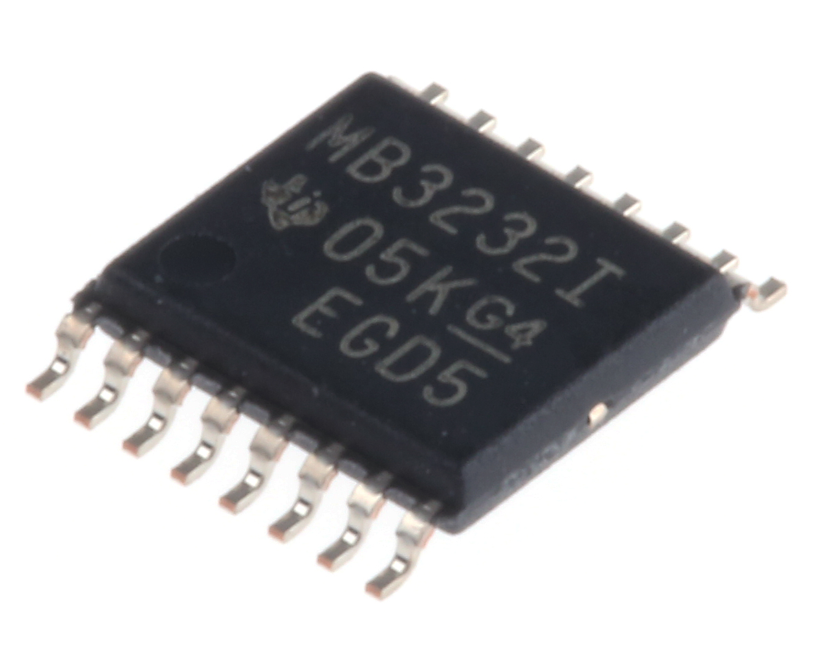 Texas Instruments MAX3232IPWR Line Transceiver, 16-Pin TSSOP