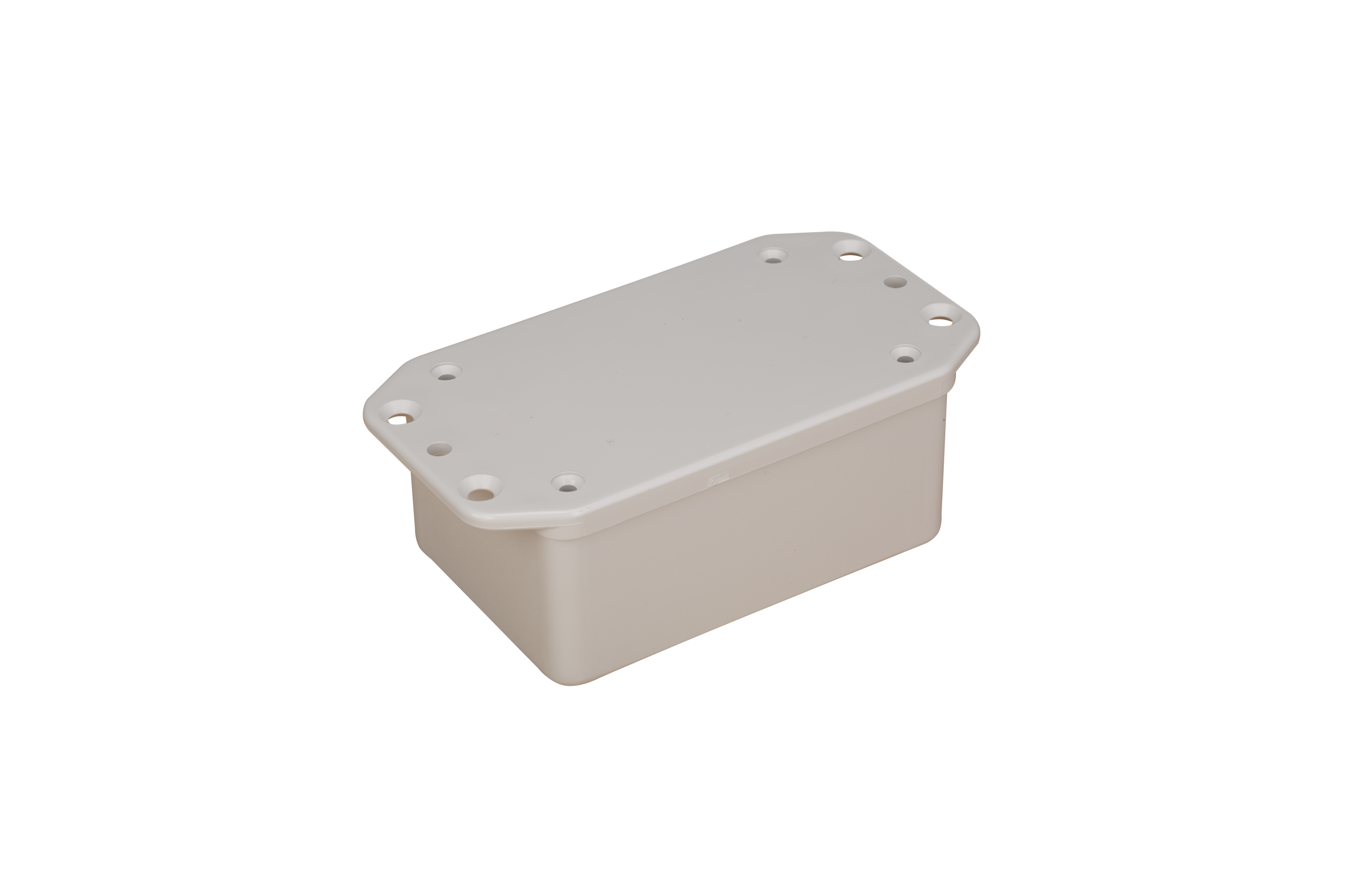 CAMDENBOSS Series 2000 Series Grey ABS Enclosure, IP65, Flanged, Grey Lid, 105 x 56 x 39mm