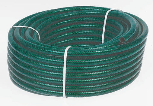 RS PRO PVC, Hose Pipe, 12mm ID, 15.3mm OD, Green, 50m