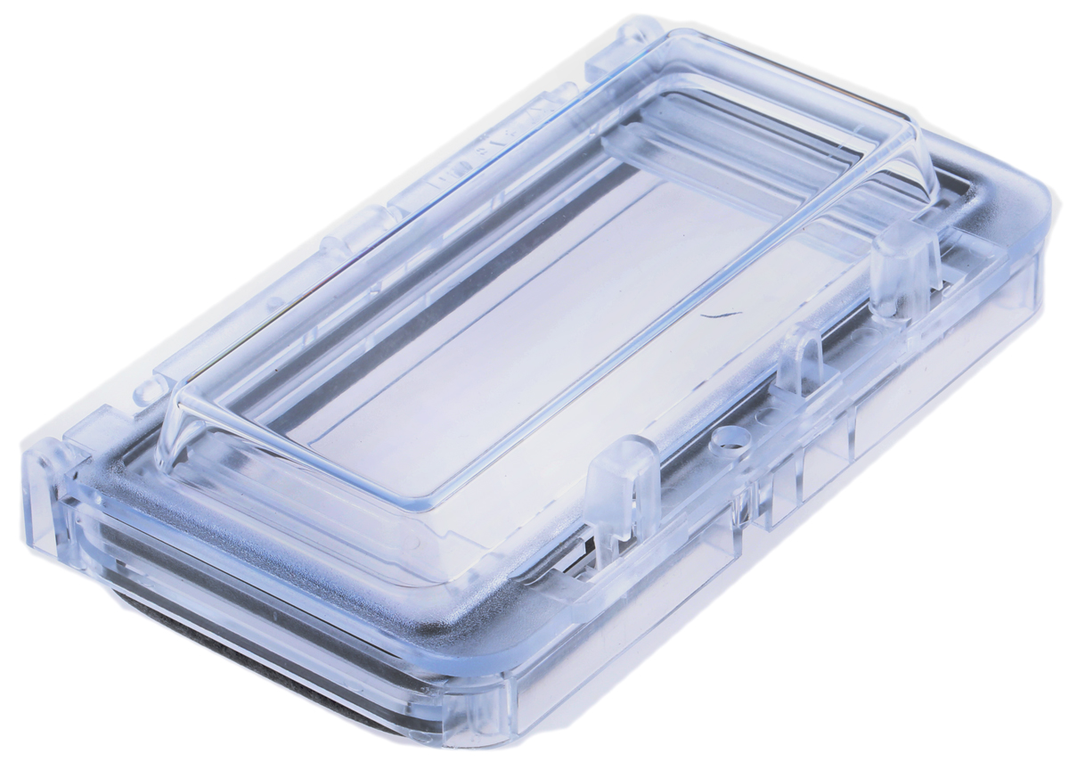 Fibox Transparent Polycarbonate IP54 Inspection Window for use with 6 Module Enclosure