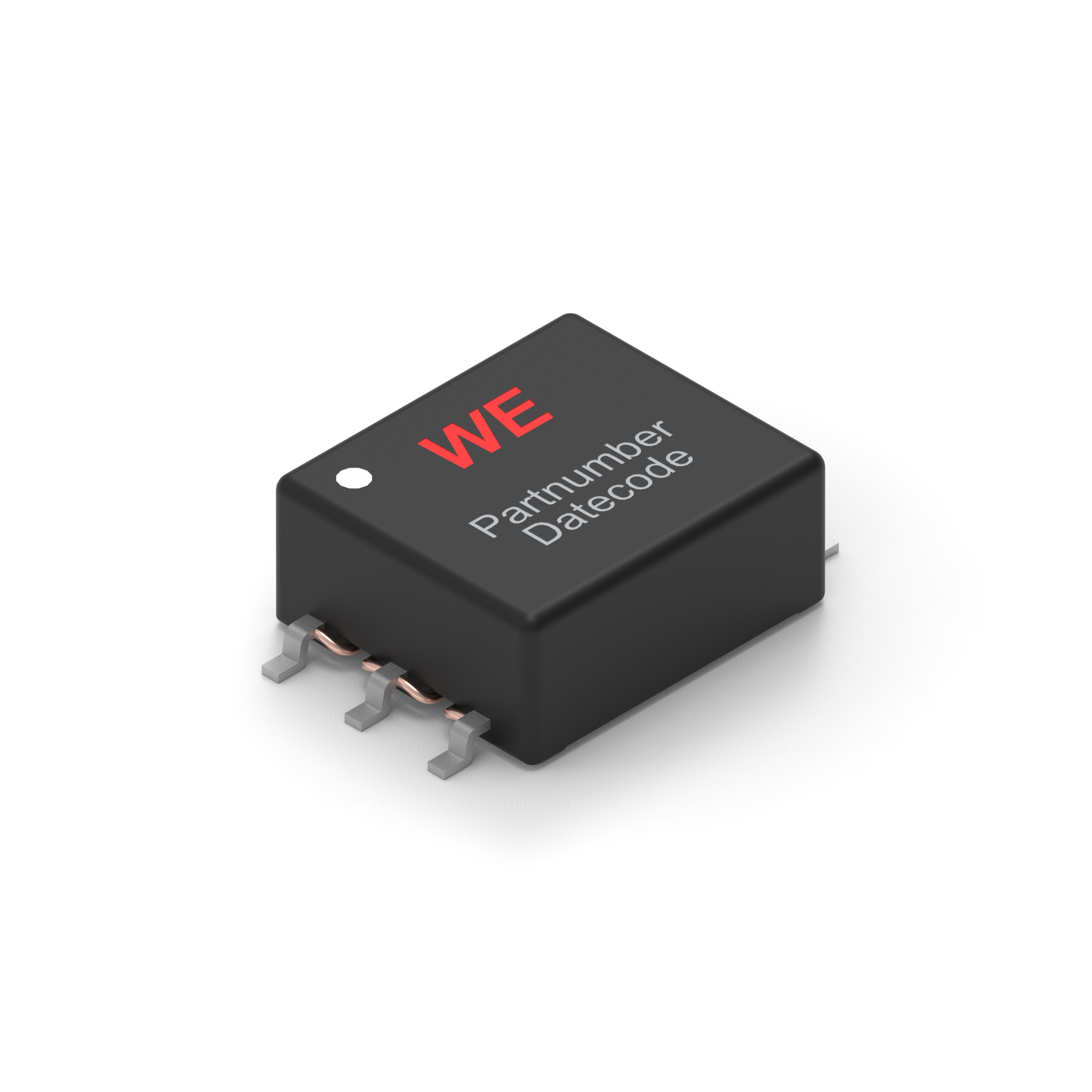 Push-Pull Gate Drive Transformer, 5V, 23V, 86μH