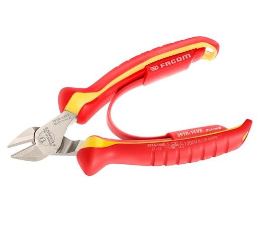 Facom 391A.14VE VDE/1000V Insulated Side Cutters