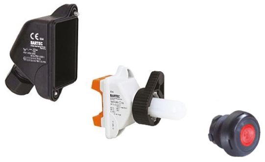Bartec ComEx Series Illuminated Push Button, Panel Mount, SPST, IP20