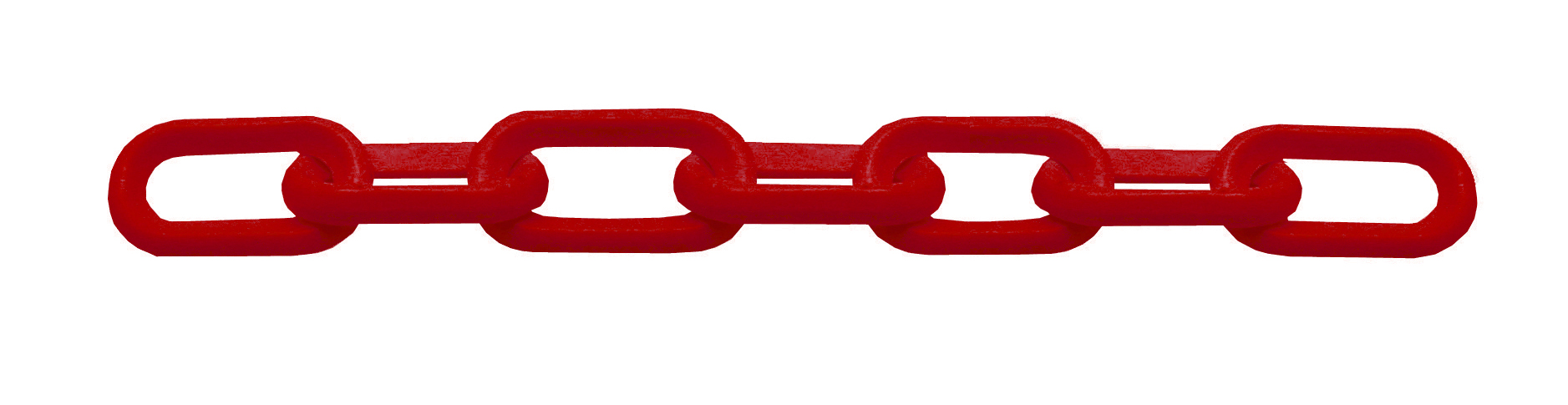 RS PRO Red Polypropylene Chain Barrier