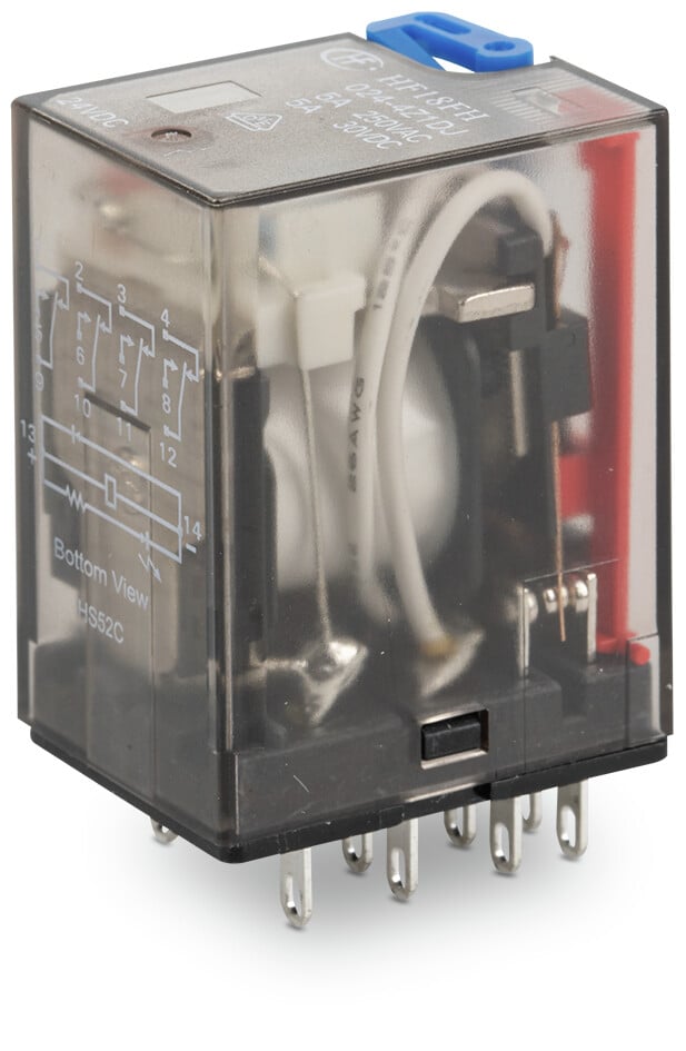 WAGO Plug-In Mount Relay, 24V dc Coil, 5A Switching Current, 4PDT