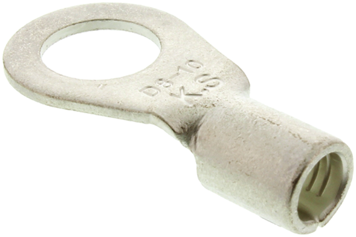 RS PRO Uninsulated Ring Terminal, 8.4mm Stud Size, 10mm² to 10mm² Wire Size