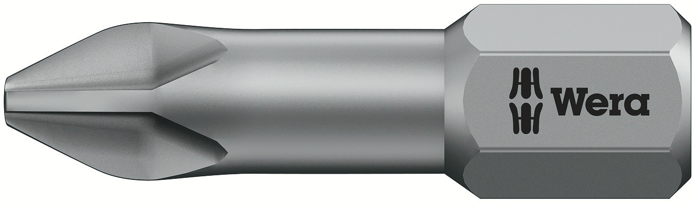 Wera Phillips Screwdriver Bit, PH2 Tip