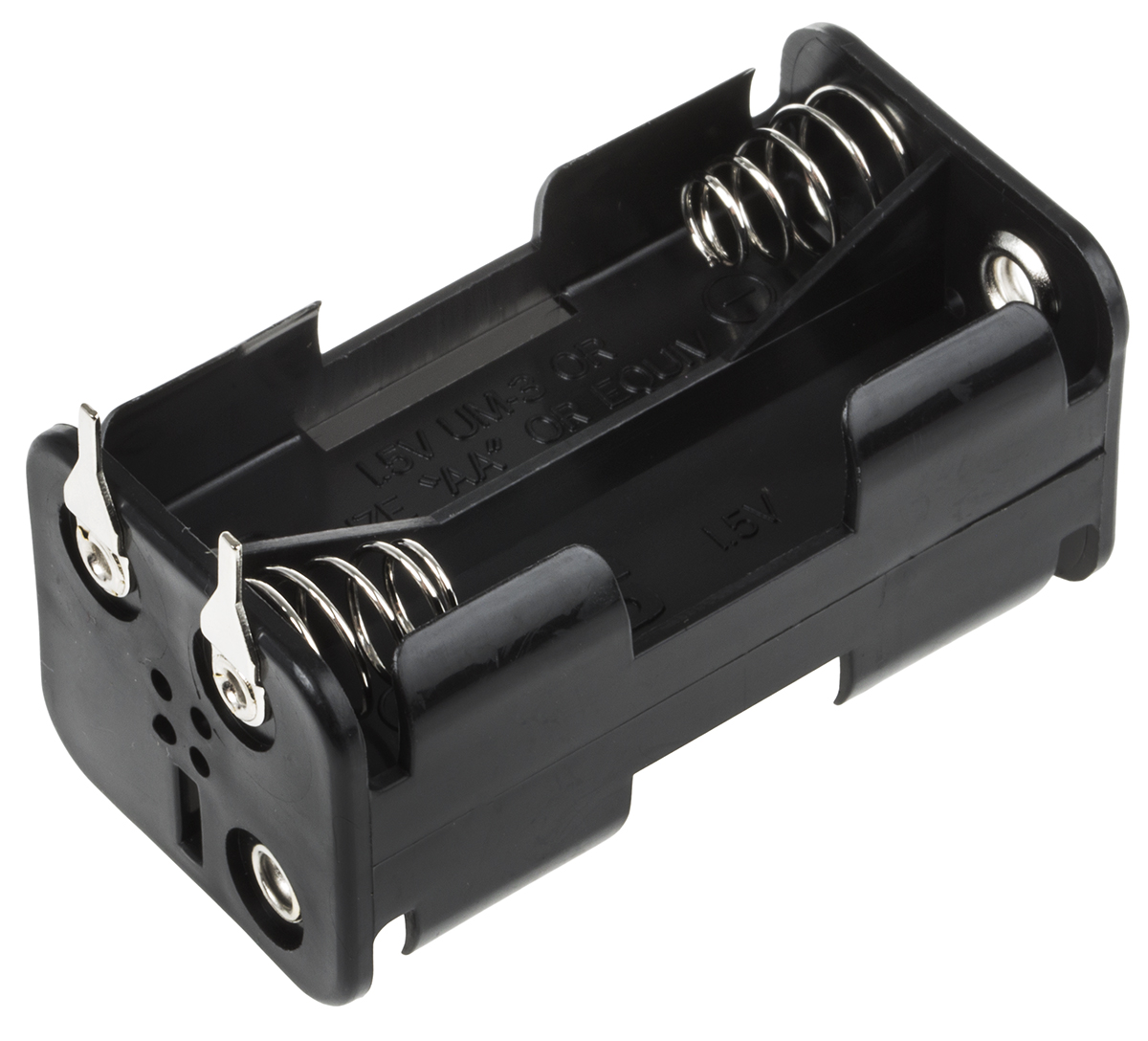 RS PRO AA Battery Holder, Coil Spring Contact