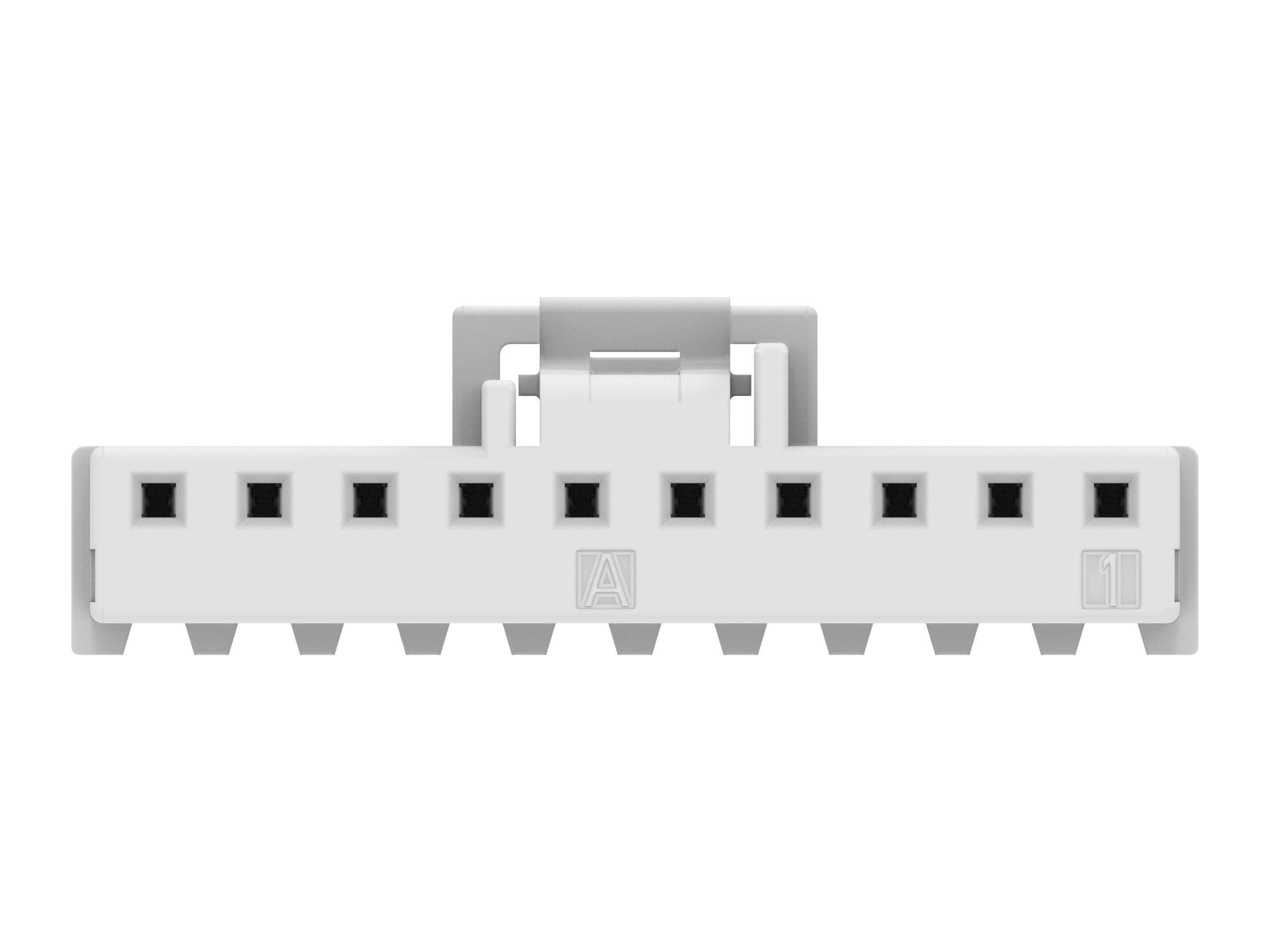 TE Connectivity, SGI2.0 Plug Connector Housing, 2mm Pitch, 10 Way, 1 Row Vertical
