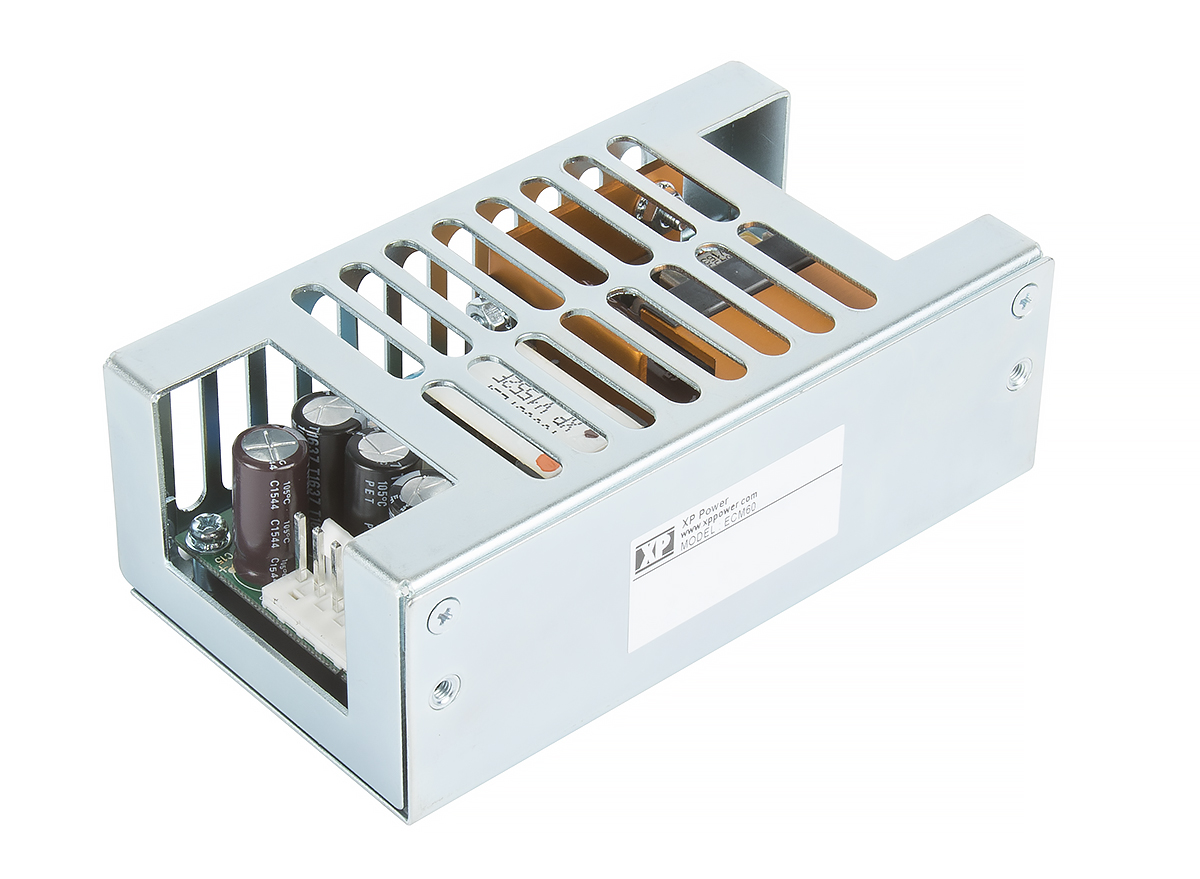 XP Power Switching Power Supply, ECM60US12-C, 12V dc, 5A, 60W, 1 Output, 120 → 370 V dc, 90 → 264 V ac
