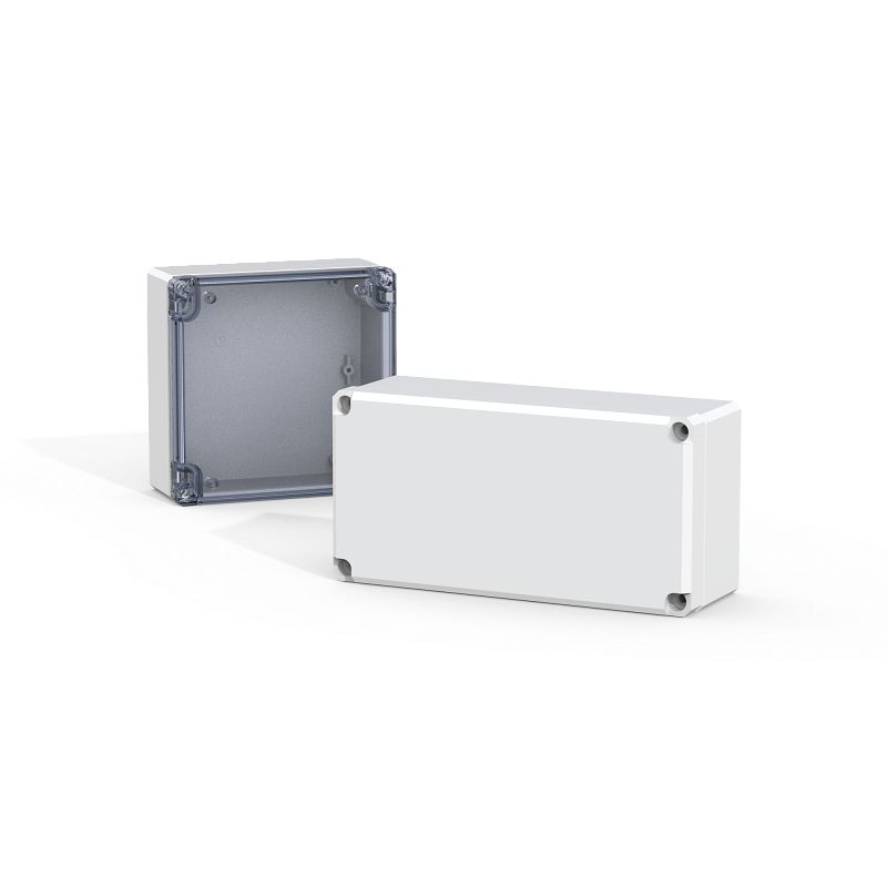 nVent HOFFMAN DPCP Series Polycarbonate Terminal Box, IP66, IP67, Viewing Window, 53 mm x 53 mm x 36mm