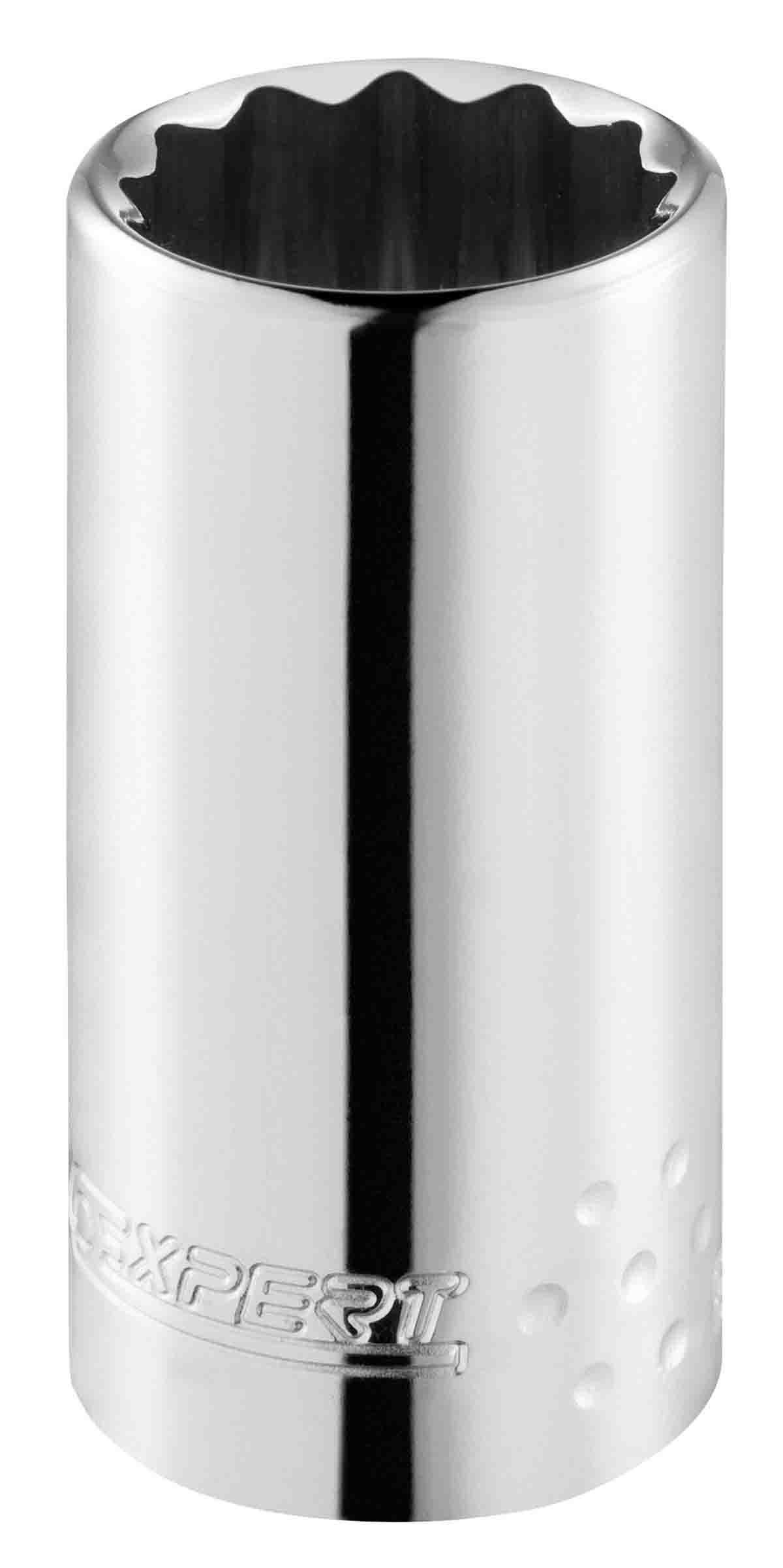 Expert by Facom 1/2 in Drive 17mm Deep Socket, 12 point, 79 mm Overall Length