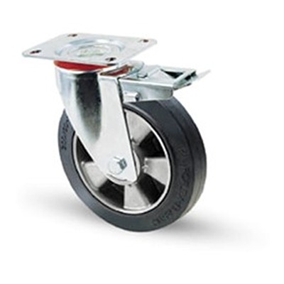 RS PRO Swivel Castor Wheel, 120kg Capacity, 100mm Wheel