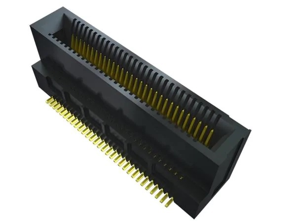 Samtec MEC6-DV Series Vertical Male Edge Connector, Surface Mount, 60-Contacts, 0.635mm Pitch, 2-Row