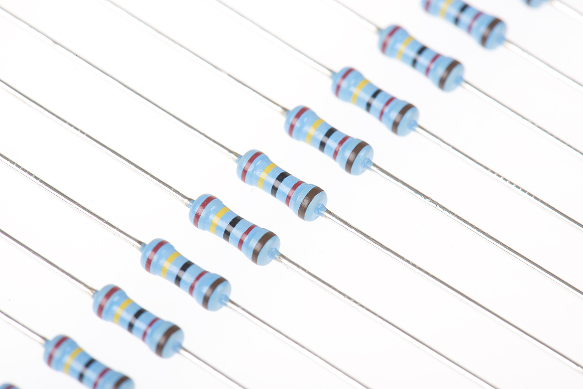 Vishay MBB0207 Series Axial Thin Film Fixed Resistor 24kΩ ±1% 0.6W ±50ppm/°C