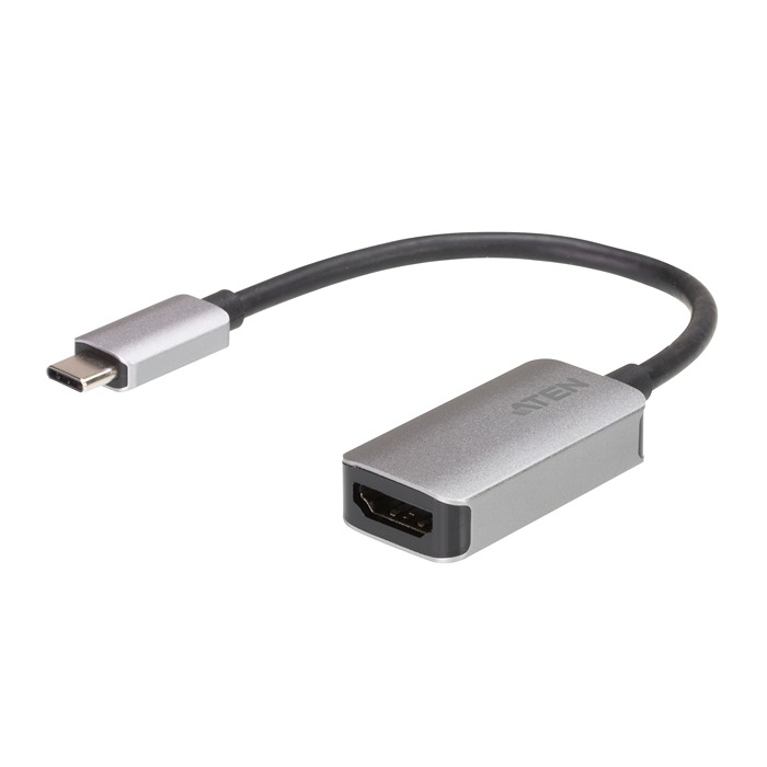 Aten USB C to HDMI Adapter, USB 3.2, 1 Supported Display(s) - 4096 x 2160 @ 60Hz