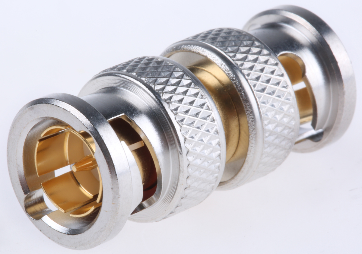 Radiall Straight 75Ω RF Adapter BNC Plug to BNC Plug 6GHz