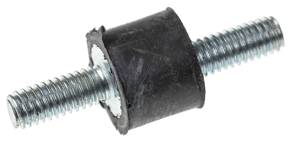 FIBET M4 Anti Vibration Mount, Male to Male Bobbin with 6.1kg Compression Load