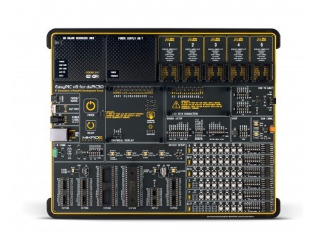 Brand-Rex EasyPIC v8 For dsPIC30 Microcontroller Development Board MIKROE-5388