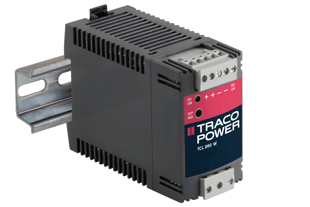 TRACOPOWER TCL DIN Rail Power Supply, 85 → 264V ac ac Input, 24V dc dc Output, 2.5A Output, 60W