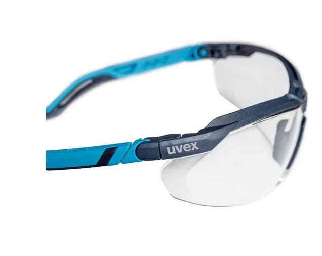 uvex i-5 Anti-Mist UV Safety Glasses, Grey PC Lens