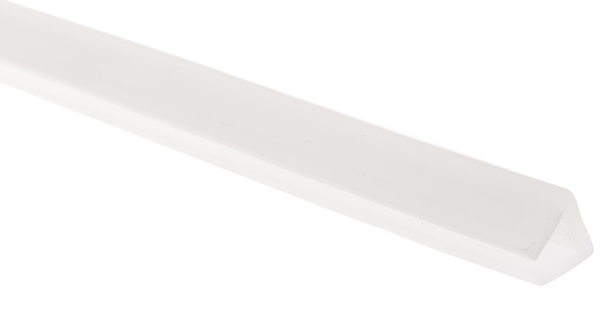 RS PRO Natural PE Grommet Strip for 1.5 → 3.2mm Cable Dia.