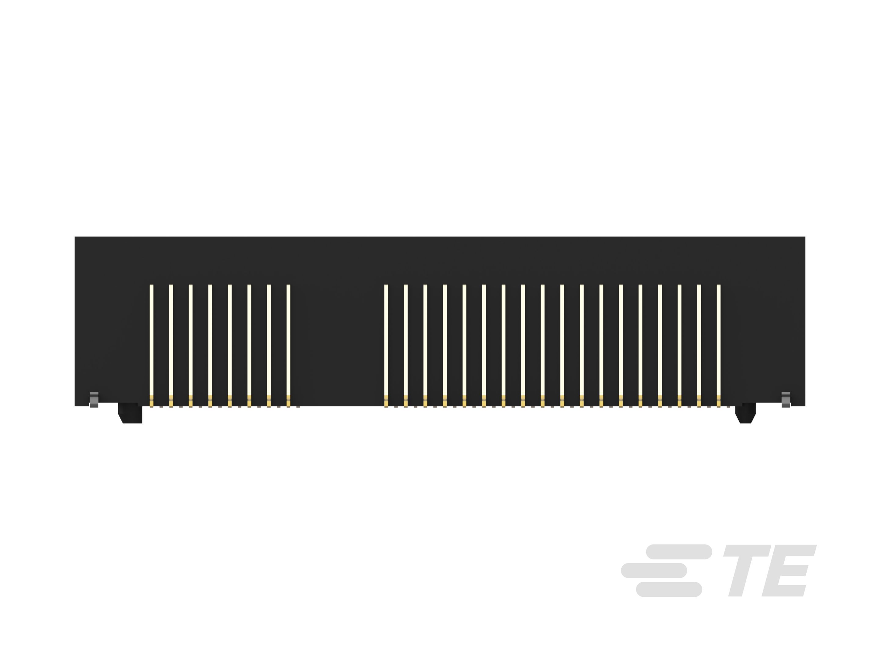 TE Connectivity Mini PCI Express Series Female Edge Connector, 52-Contacts, 0.8mm Pitch, 52-Row
