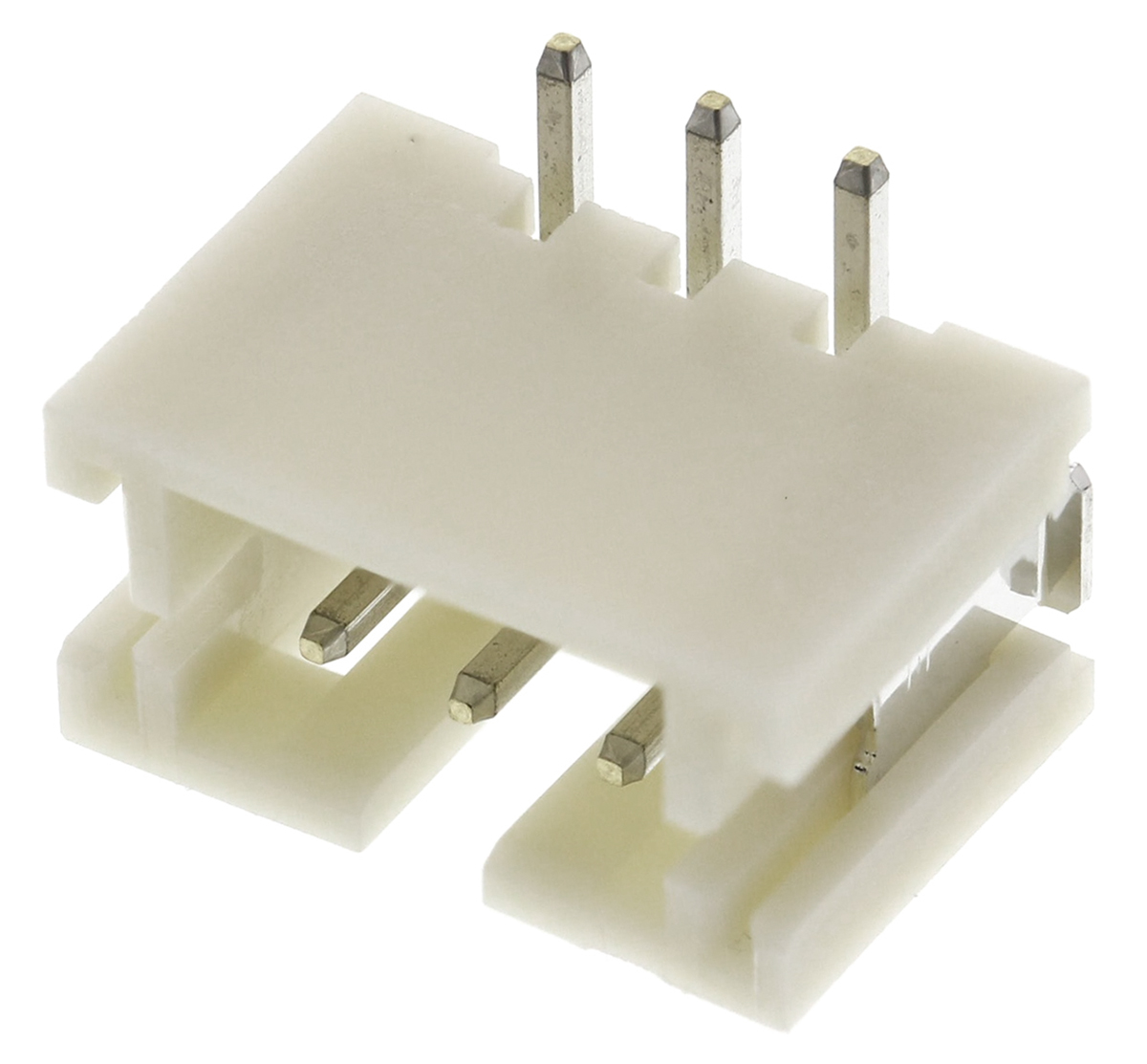 JST PH Series Straight Surface PCB Header, 3 Contact(s), 2 mm Pitch, 1 Row, Shrouded