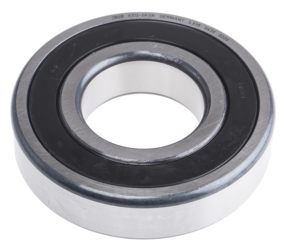 FAG 6312-C-2HRS 1 Row Ball Bearing - 60 mm ID, 130 mm OD