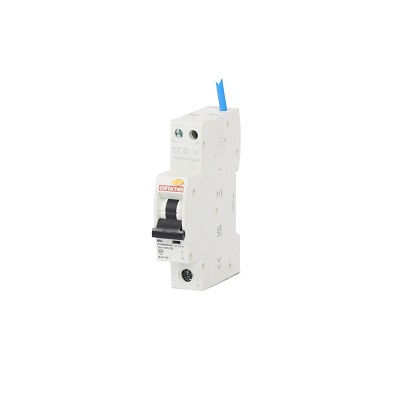 Contactum RCBO, 50A Current Rating, 1P Poles, 30mA Trip Sensitivity, Type B, CCPBR Range