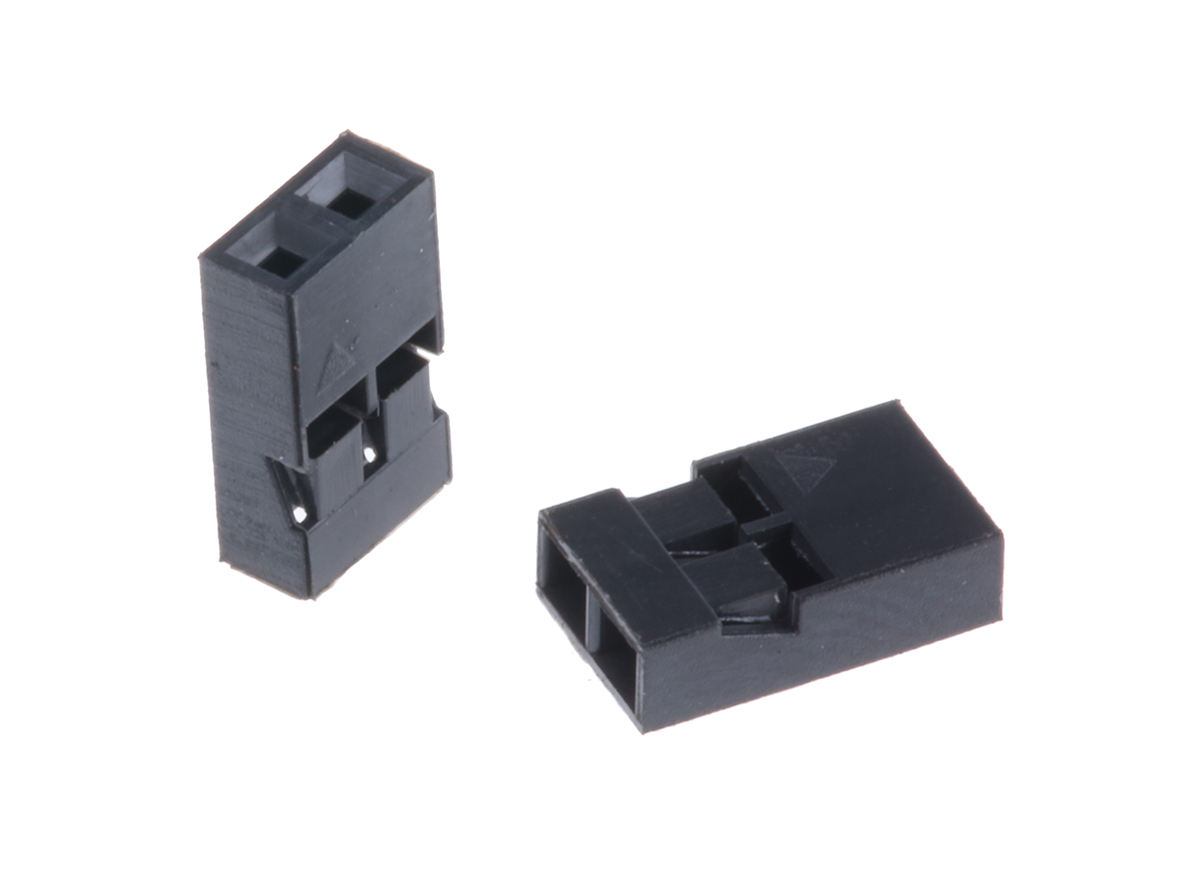 Swann-Morton, M22-30 Female Crimp Connector Housing, 2mm Pitch, 2 Way, 1 Row