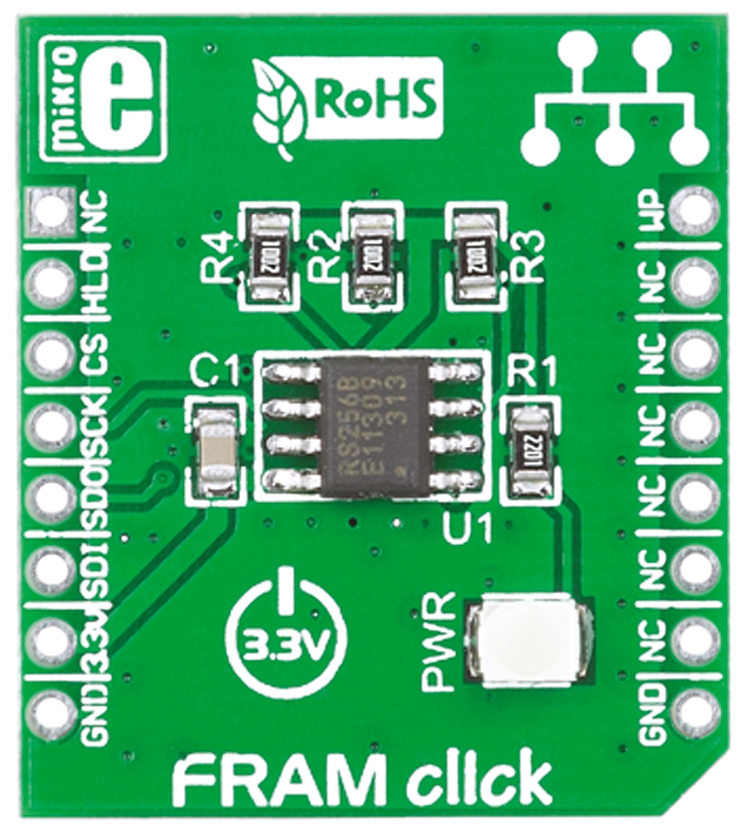 MikroElektronika MIKROE-1486, FRAM Click Shield