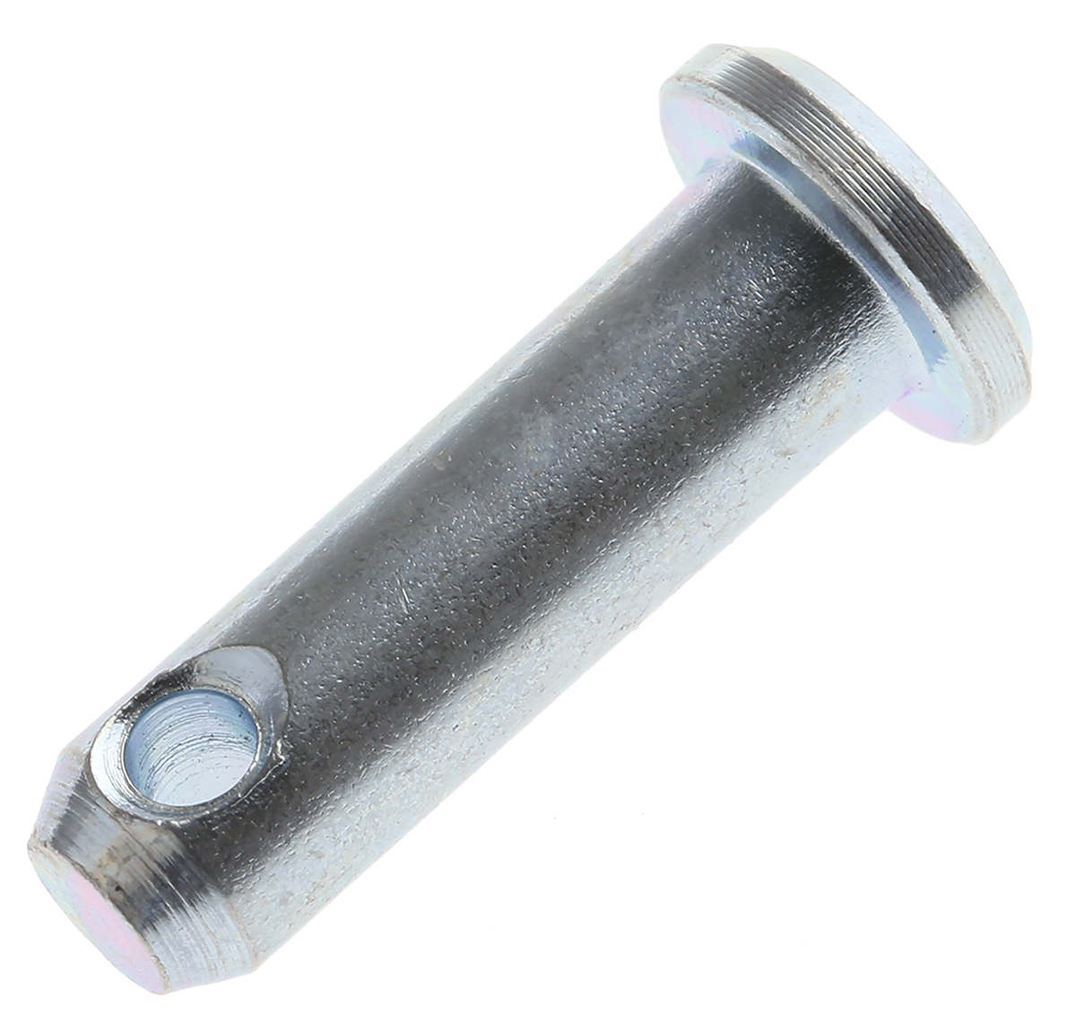RS PRO 15.8mm Bright Zinc Plated Steel Clevis Pin, 4.76mm Diameter
