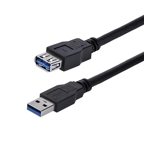 StarTech.com USB 3.0, Male USB A to Female USB A, 5Gbps, 1m