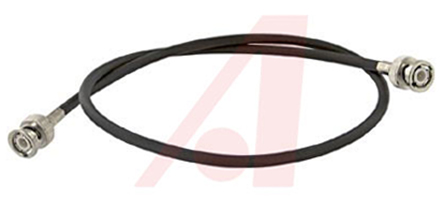 Mueller Electric Screened, 0.3 m 50 Ω Black