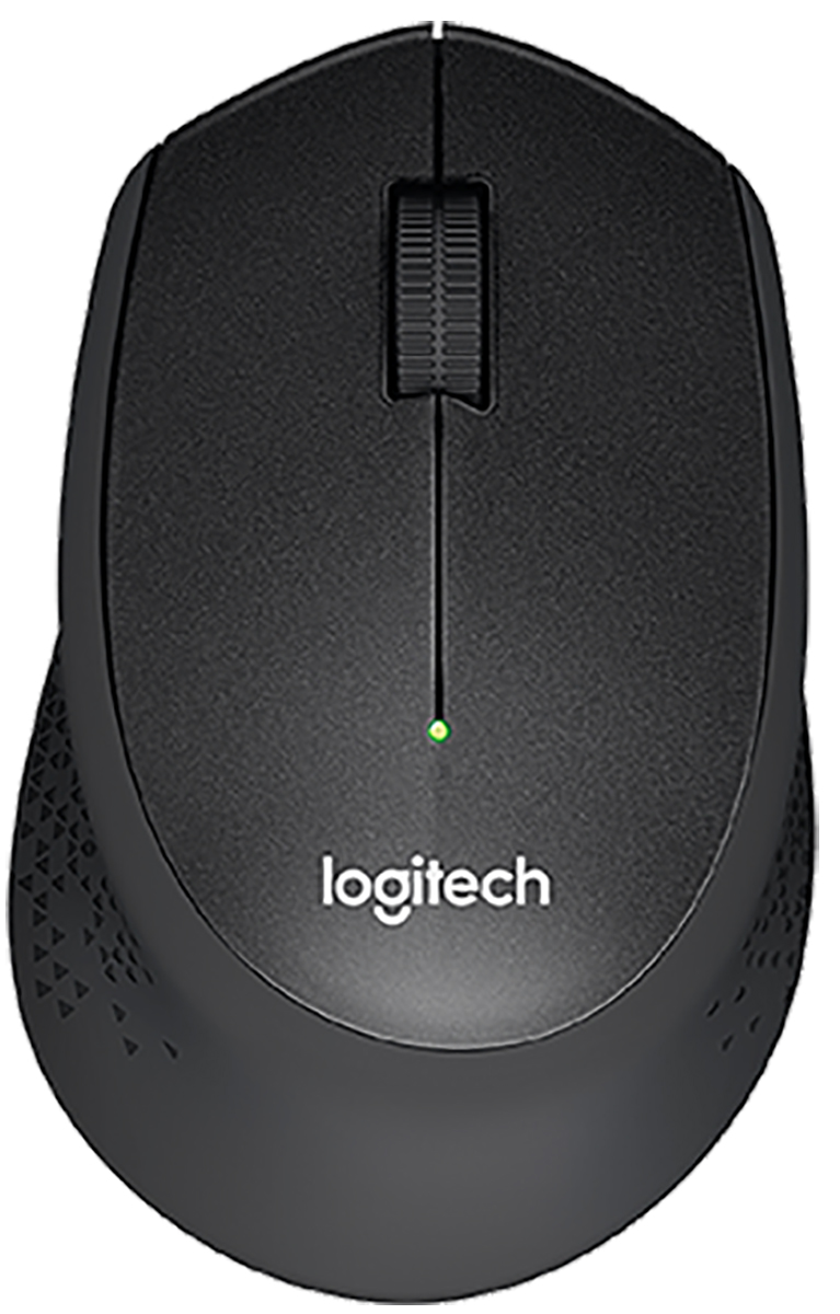 Logitech M330 3 Button Wireless Optical Mouse Black