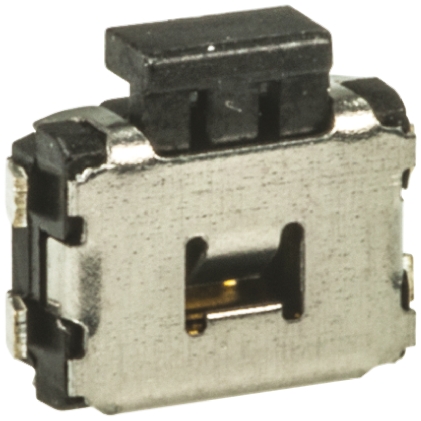 Wurth Elektronik Black Tactile Switch, SPST 50 mA @ 12 V dc 2.6mm Surface Mount