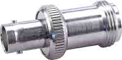 Huber+Suhner Straight RF Adapter BNC Socket to N Socket 0 → 4GHz