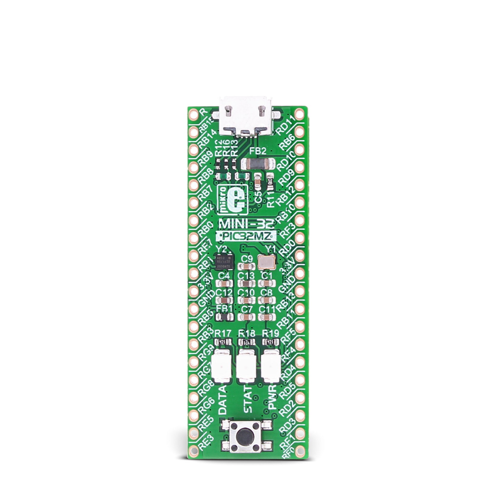 Brand-Rex MINI-32 For PIC32MZ Microcontroller Development Board MIKROE-2802