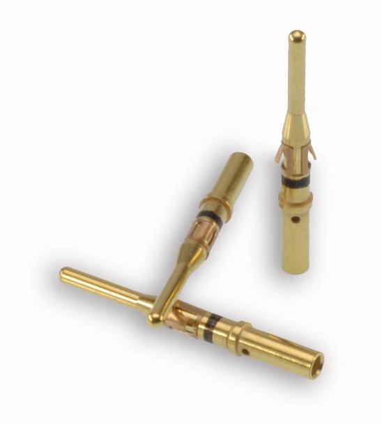 ITT Cannon Male Crimp Circular Connector Contact, Wire Size 16 awg