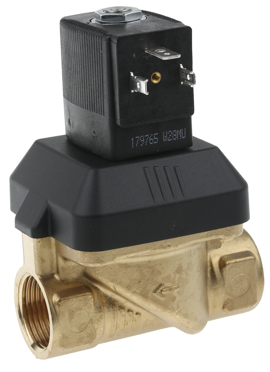 Burkert Solenoid Valve 221633, 2 Port, NC DN 10 to 65 mm, 230 V ac