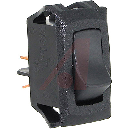Carling Technologies SPST, Latching Rocker Switch Panel Mount