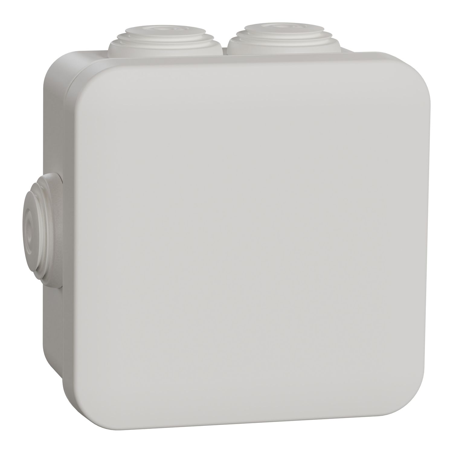 Schneider Electric Mureva Box Series White Junction Box, IP55, 3 Terminals, 80 x 80 x 45mm